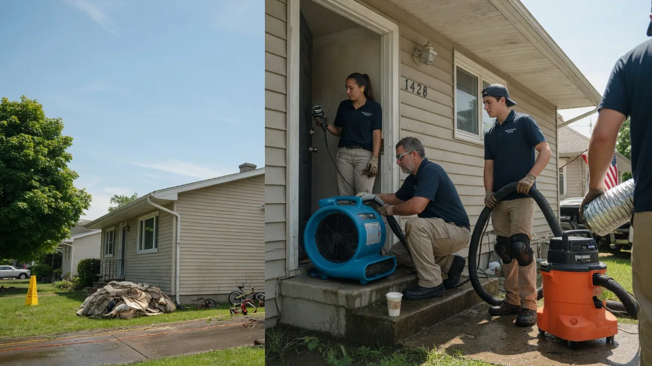 Water Damage Restoration in Kettlersville, OH near me